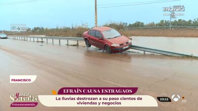 Extremadura sufre la peor parte de la borrasca Efraín: calles destrozadas y vecinos rescatados