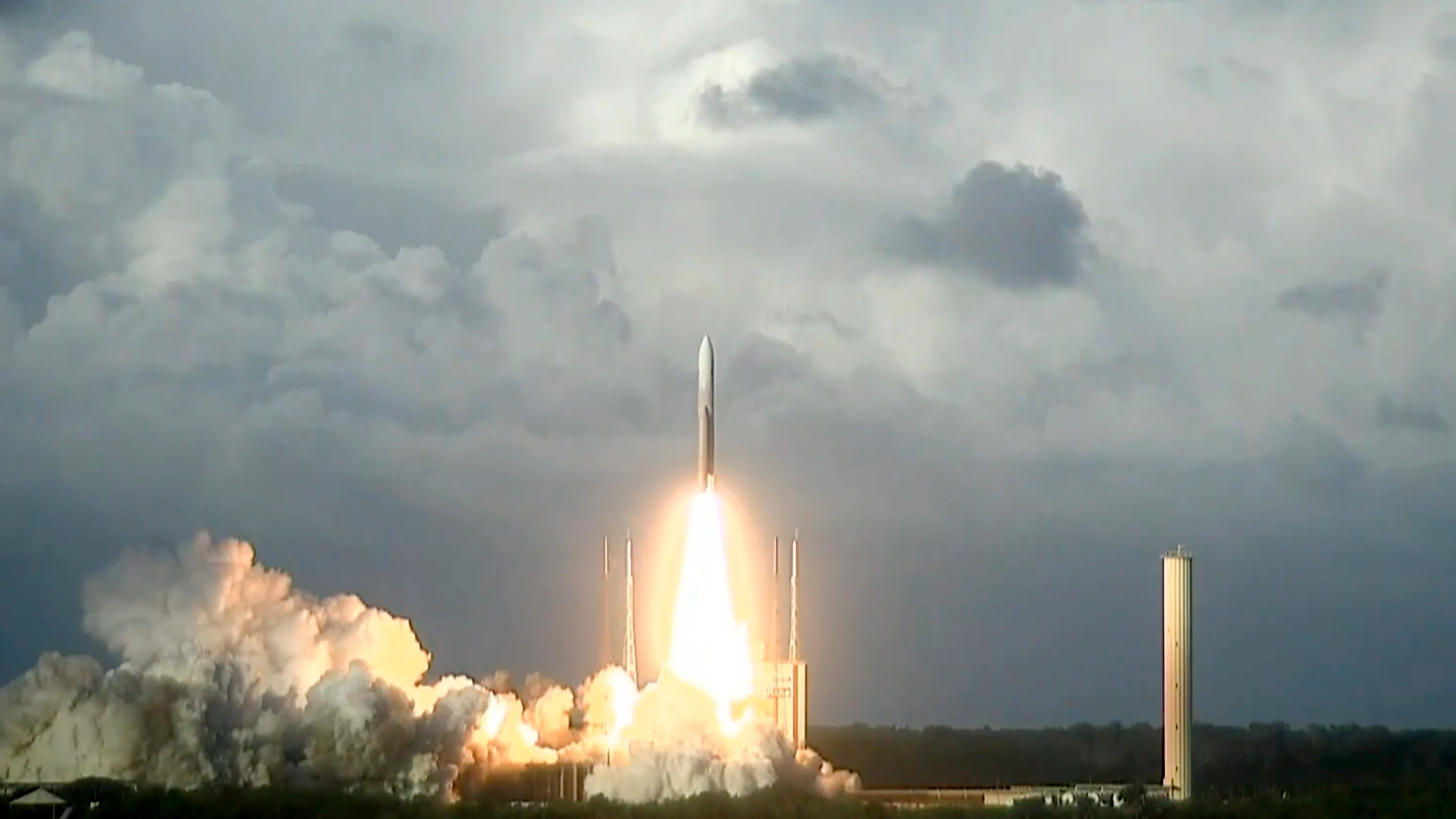 El primero de los 6 satélites Meteosat de tercera generación despegó desde Kurú, en Guayana Francesa El primero de los 6 satélites Meteosat de tercera generación despegó desde Kurú, en Guayana Francesa