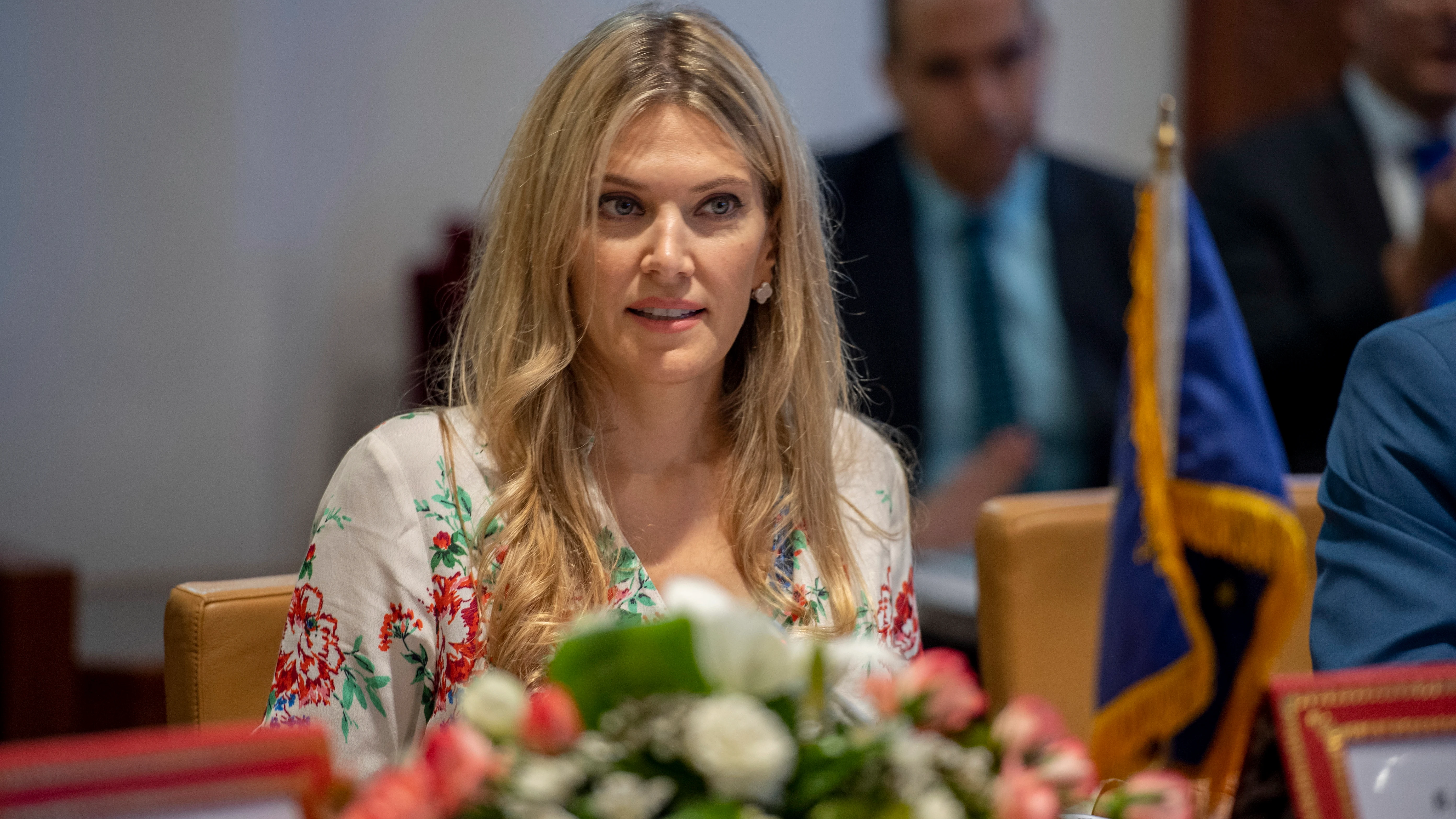 La vicepresidenta del Parlamento Europeo, la griega Eva Kaili