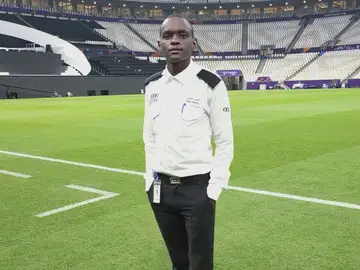 El guardia de seguridad John Njue Kibue El guardia de seguridad John Njue Kibue