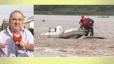 La sorprendente reacción del vecino de Extremadura rescatado en una riada: 