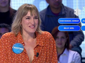 Cristina Alcázar se sorprende a sí misma al resolver ella sola el ‘Una de Cuatro’