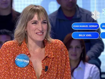 Cristina Alcázar se sorprende a sí misma al resolver ella sola el ‘Una de Cuatro’ Cristina Alcázar se sorprende a sí misma al resolver ella sola el ‘Una de Cuatro’