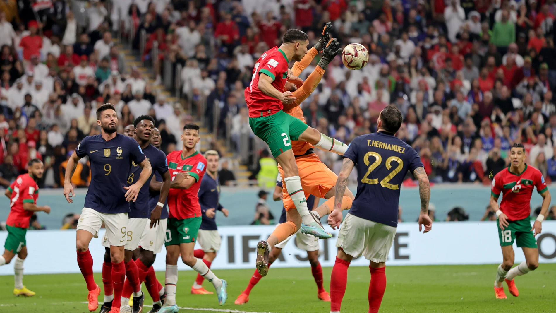 Francia Marruecos: Resultado, resumen y del Mundial de 2022, directo (2-0)