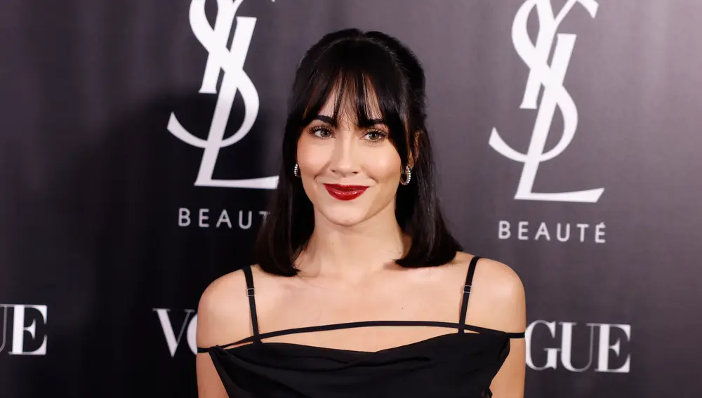 Aitana Ocaña, en el evento de Yves Saint Laurent Beauté