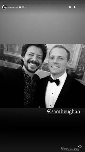 Álvaro Morte y Sam Heughan en los Premios Esquiere Hombres del Año 2022 Álvaro Morte y Sam Heughan en los Premios Esquiere Hombres del Año 2022