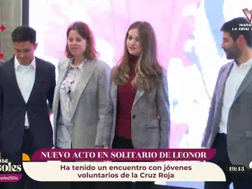 La princesa Leonor hace un paréntesis en sus vacaciones para acudir a un importante encuentro en Madrid La princesa Leonor hace un paréntesis en sus vacaciones para acudir a un importante encuentro en Madrid