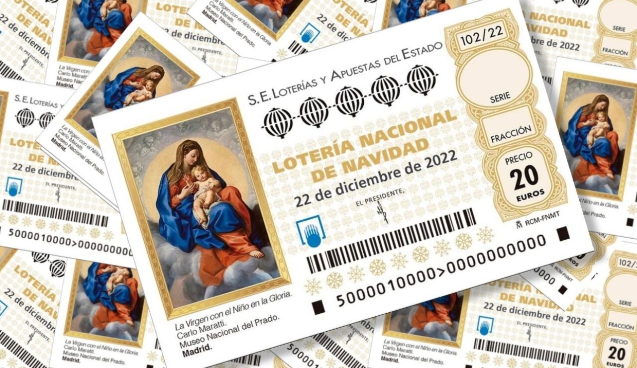 Décimos de la Lotería de Navidad