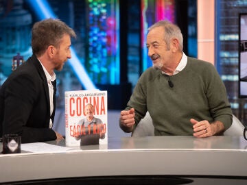 ¿Cuánto dinero ganó con las ventas de su primer libro? Karlos Arguiñano lo desvela en ‘El Hormiguero’