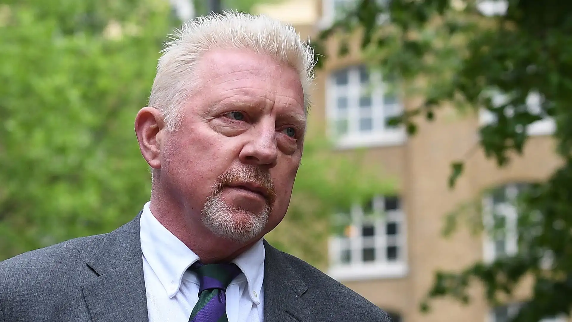 El tenista Boris Becker El tenista Boris Becker