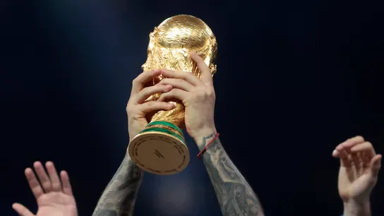 Imagen del trofeo de la Copa del Mundo Imagen del trofeo de la Copa del Mundo