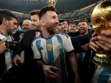 Messi, tras ganar el Mundial de Qatar Messi, tras ganar el Mundial de Qatar