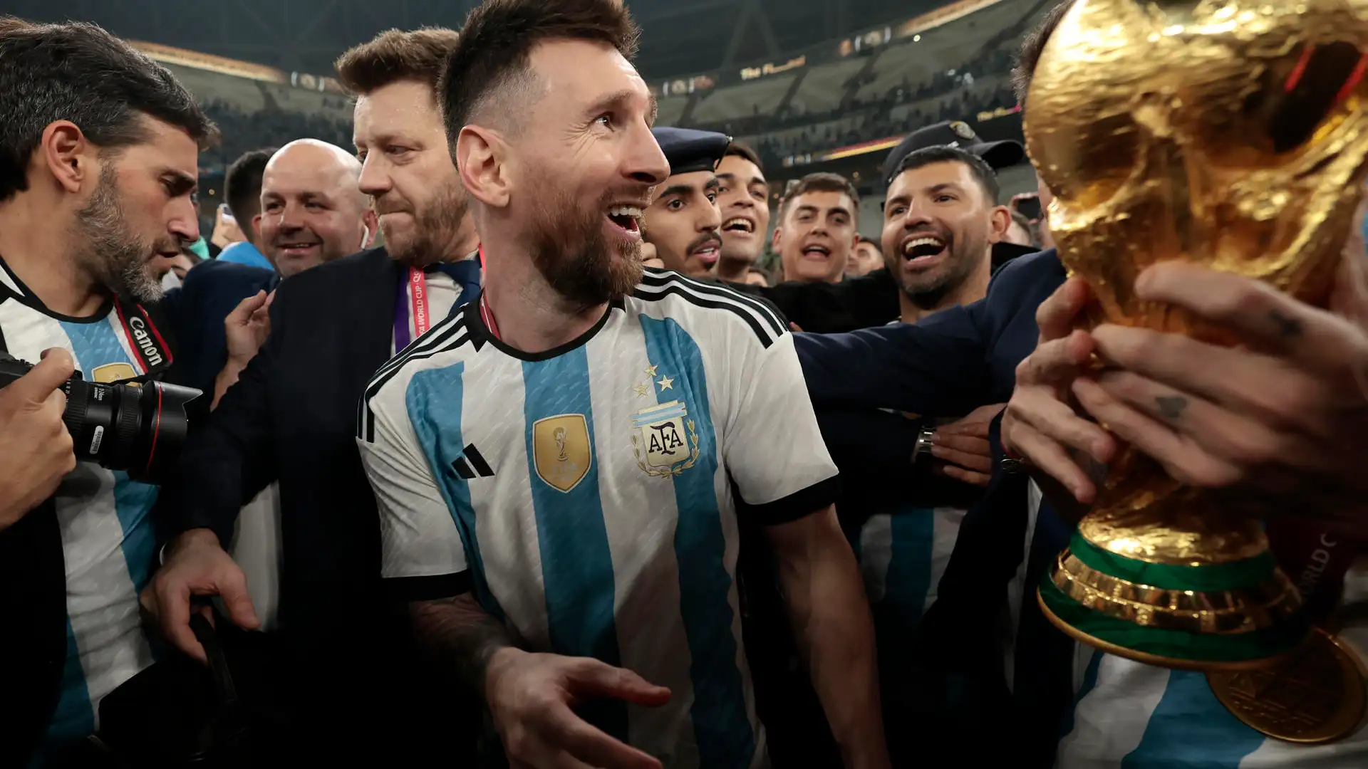 Messi, tras ganar el Mundial de Qatar Messi, tras ganar el Mundial de Qatar