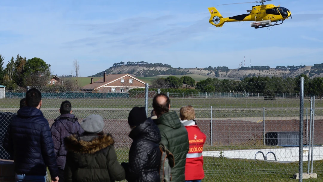 Operativo de búsqueda de un ultraligero en Valladolid Operativo de búsqueda de un ultraligero en Valladolid