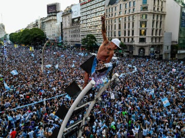 Buenos Aires celebra el Mundial