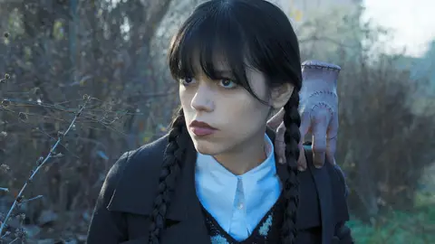 Jenna Ortega en 'Miércoles' Jenna Ortega en 'Miércoles'