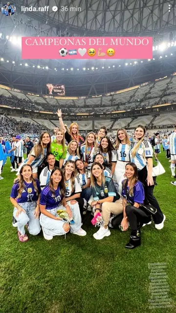 Parejas de los jugadores de la Selección de Argentina Parejas de los jugadores de la Selección de Argentina