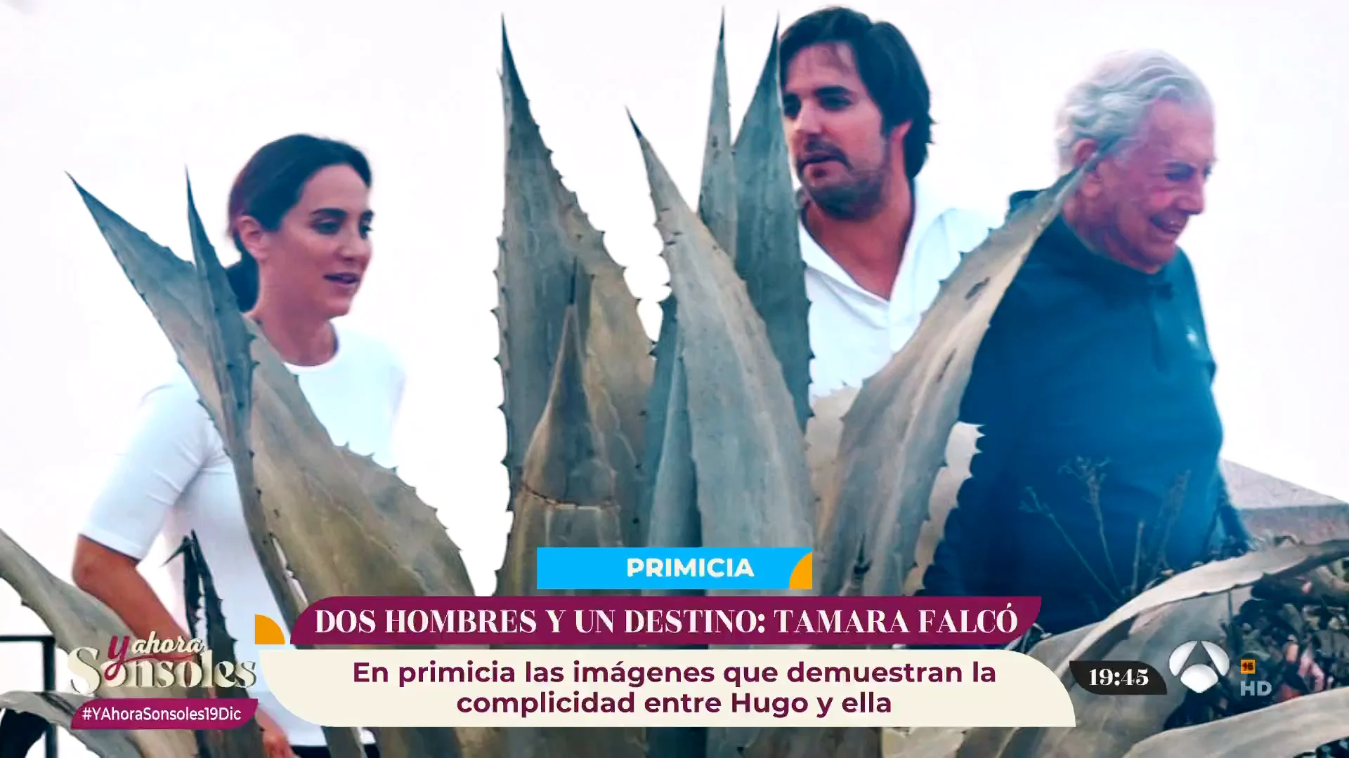 Vemos en primicia las im&aacute;genes que demuestran la complicidad entre Hugo Ar&eacute;valo y Tamara Falc&oacute;