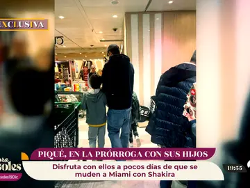 Gerard Piqué disfruta de los últimos días de sus hijos en España antes de volar a Miami con Shakira Gerard Piqué disfruta de los últimos días de sus hijos en España antes de volar a Miami con Shakira