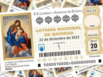 Décimos del sorteo de la Lotería de Navidad 2022