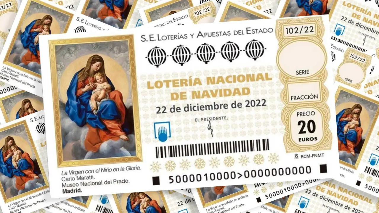 Décimos del sorteo de la Lotería de Navidad 2022 Décimos del sorteo de la Lotería de Navidad 2022