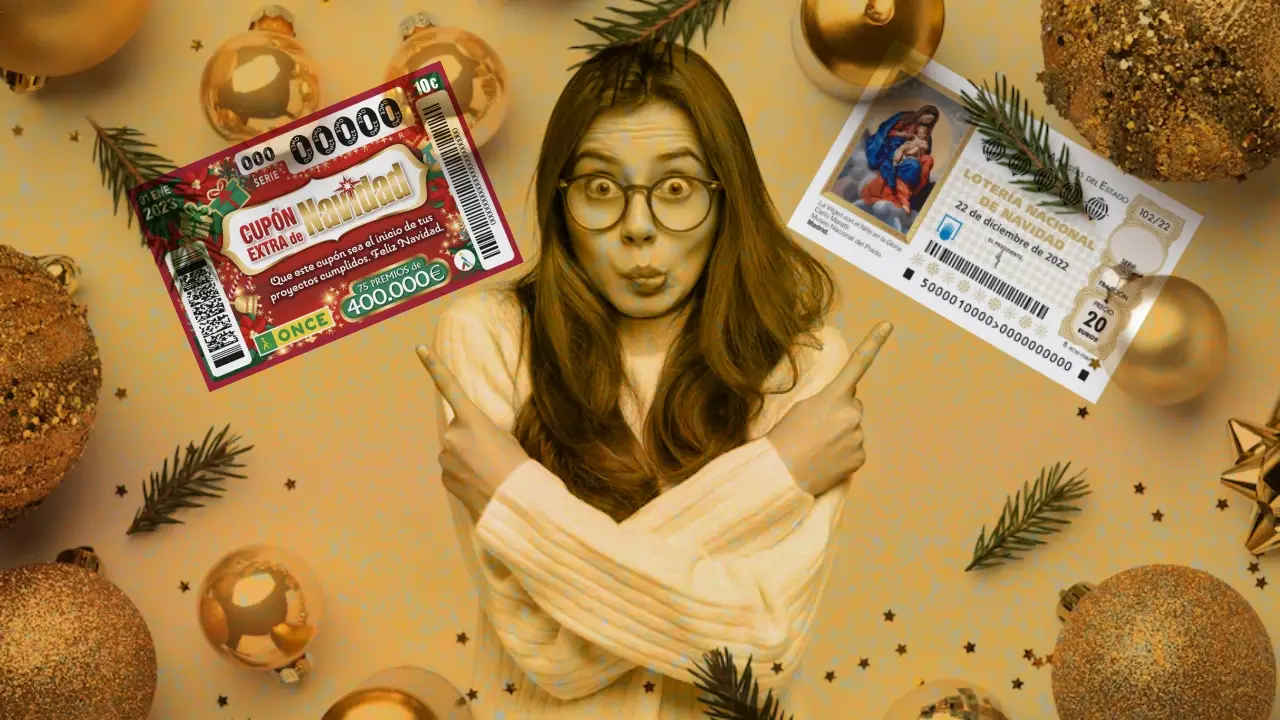 Loter&iacute;a de Navidad vs Cup&oacute;n Extra de Navidad de la ONCE