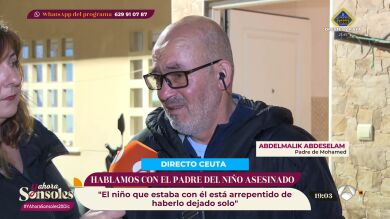 Adbelmalik, padre del niño fallecido en Ceuta: 