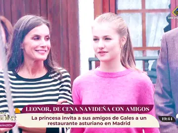 La princesa Leonor recibe la visita de sus amigos de Gales... ¡Y los lleva a un restaurante asturiano! La princesa Leonor recibe la visita de sus amigos de Gales... ¡Y los lleva a un restaurante asturiano!