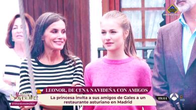 La princesa Leonor recibe la visita de sus amigos de Gales... ¡Y los lleva a un restaurante asturiano!