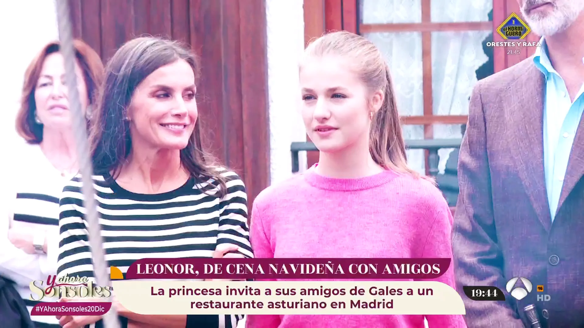 La princesa Leonor recibe la visita de sus amigos de Gales... ¡Y los lleva a un restaurante asturiano! La princesa Leonor recibe la visita de sus amigos de Gales... ¡Y los lleva a un restaurante asturiano!