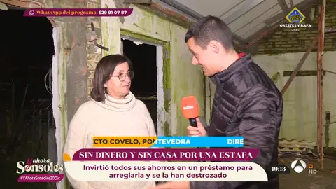 Ana María pagó por una reforma que se convirtió en un desastre: "El que me ha estafado sigue haciéndolo con más gente" Ana María pagó por una reforma que se convirtió en un desastre: "El que me ha estafado sigue haciéndolo con más gente"