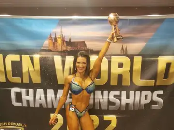Alexandra Gómez, subcampeona del mundo de culturismo natural Alexandra Gómez, subcampeona del mundo de culturismo natural