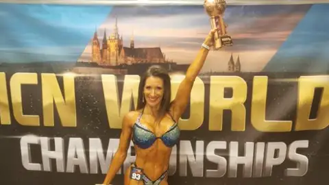 Alexandra Gómez, subcampeona del mundo de culturismo natural Alexandra Gómez, subcampeona del mundo de culturismo natural