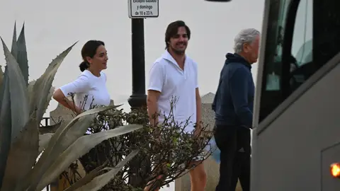 Tamara Falcó, Hugo Arévalo y Mario Vargas Llosa Tamara Falcó, Hugo Arévalo y Mario Vargas Llosa