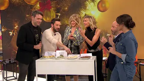 Cata de turrones. Cata de turrones.