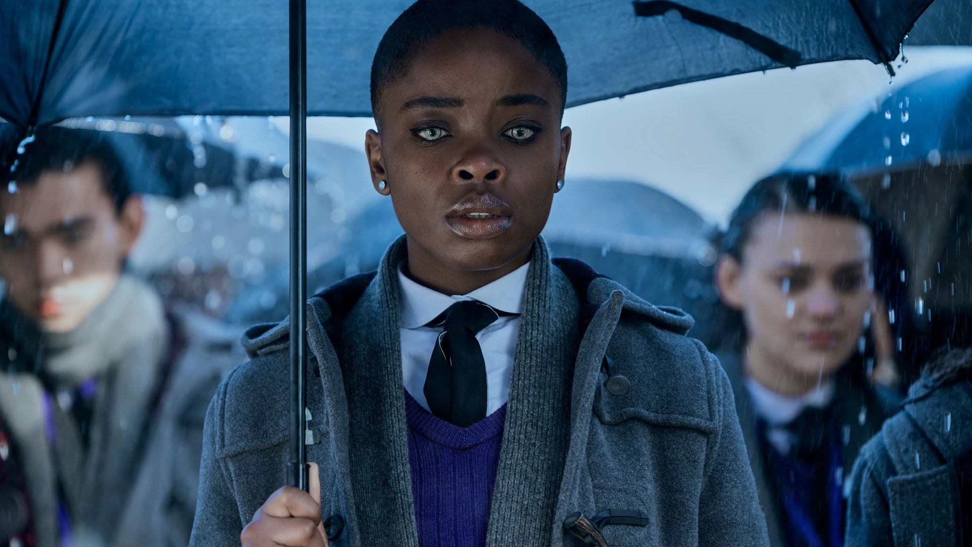 Joy Sunday como Bianca Barclay en 'Miércoles' Joy Sunday como Bianca Barclay en 'Miércoles'