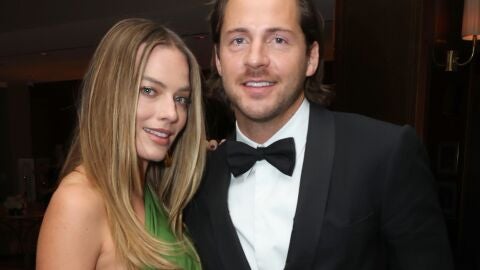 Margot Robbie y su marido Tom Ackerley