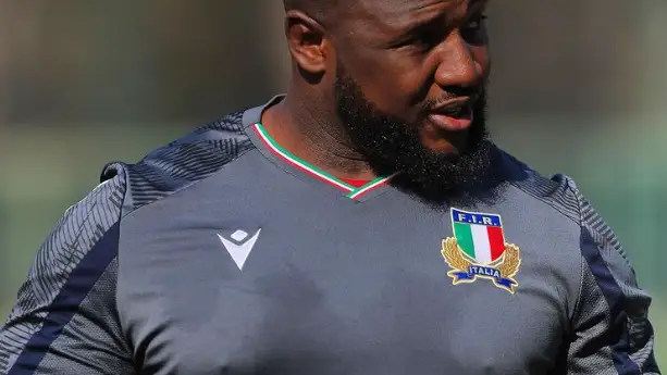 El jugador de la selección italiana Cherif Traorè El jugador de la selección italiana Cherif Traorè