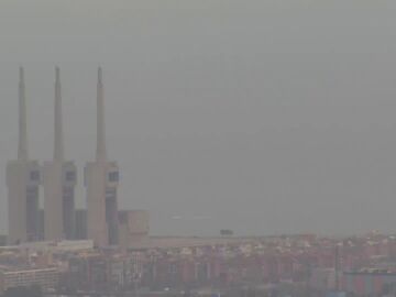 Imágenes de contaminación Madrid y Barcelona