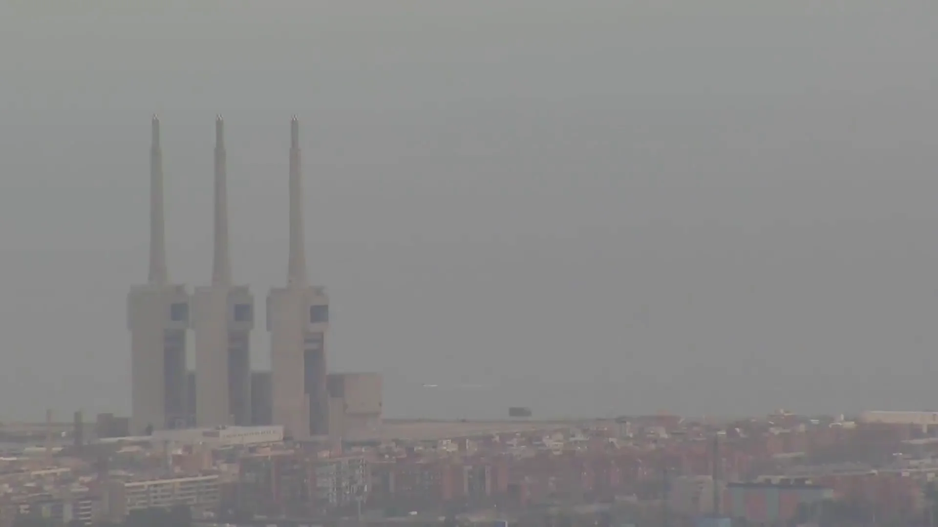Im&aacute;genes de contaminaci&oacute;n Madrid y Barcelona