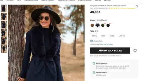 Abrigo 'foxy' Abrigo 'foxy'