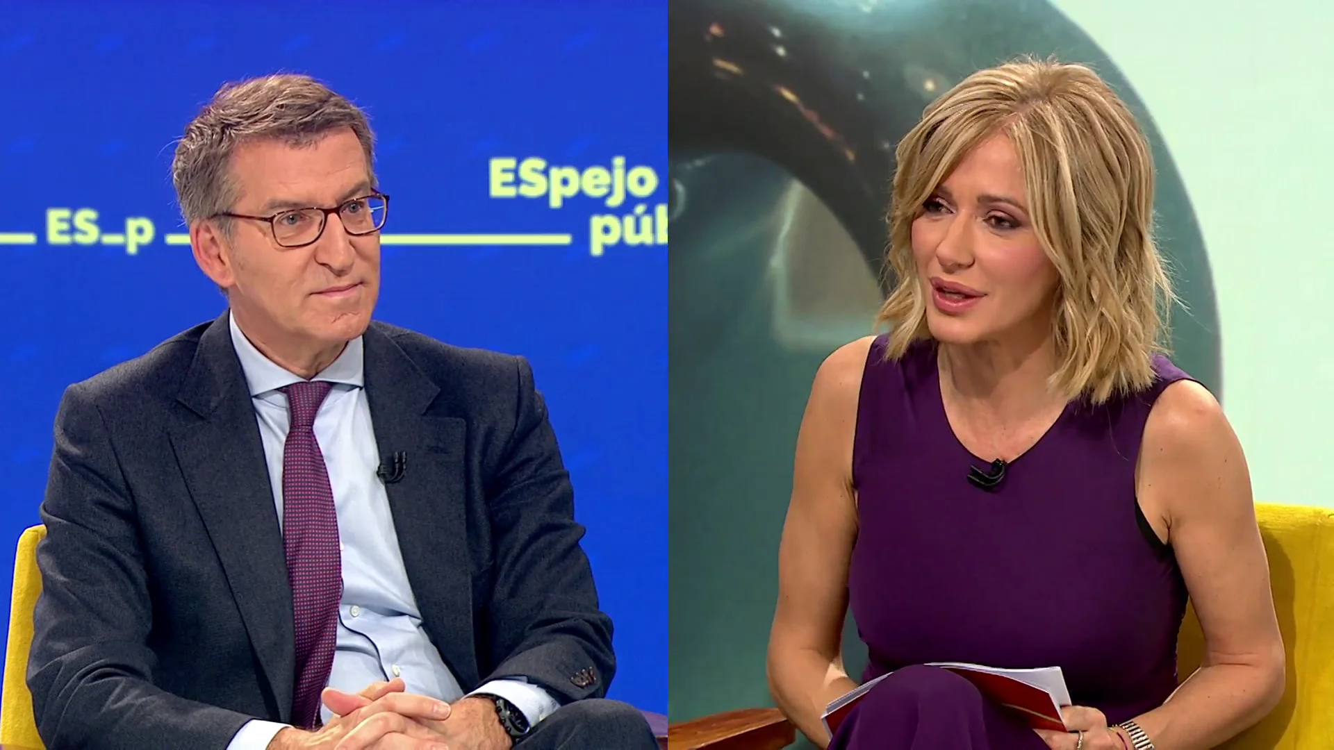 Feijóo en Espejo Público Feijóo en Espejo Público