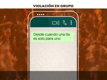 Los mensajes del chat de WhatsApp de la manada de Castelldefels
