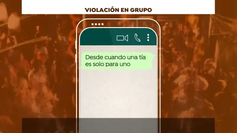 Los mensajes del chat de WhatsApp de la manada de Castelldefels Los mensajes del chat de WhatsApp de la manada de Castelldefels