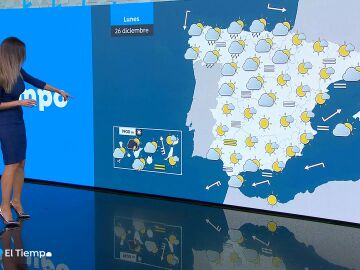Solo Galicia y Canarias experimentan lluvias en el d&iacute;a de Navidad