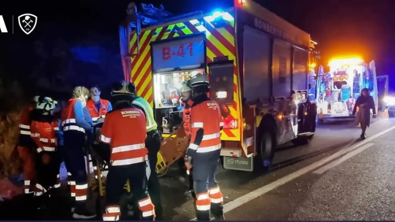 Accidente de tráfico en Málaga Accidente de tráfico en Málaga