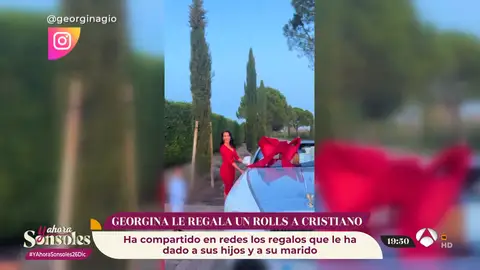 El impresionante regalo de Georgina que ha dejado enmudecido a Cristiano Ronaldo El impresionante regalo de Georgina que ha dejado enmudecido a Cristiano Ronaldo