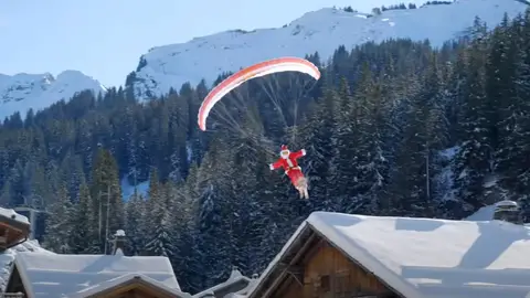 Valentin Delluc, en una estación de esquí en los Alpes Valentin Delluc, en una estación de esquí en los Alpes
