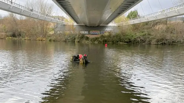 Buscan a una mujer en el r&iacute;o Ebro a su paso por Logro&ntilde;o 
