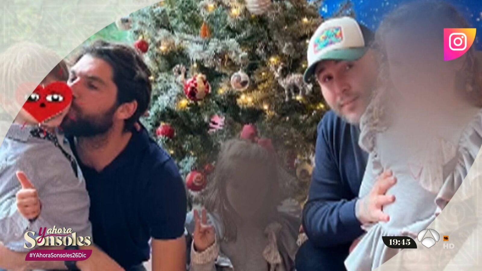 Los hermanos Rivera celebran la Navidad juntos, con la ausencia de uno de ellos